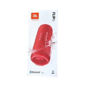 JBL FLIP6 Portable Waterproof Speaker - Red